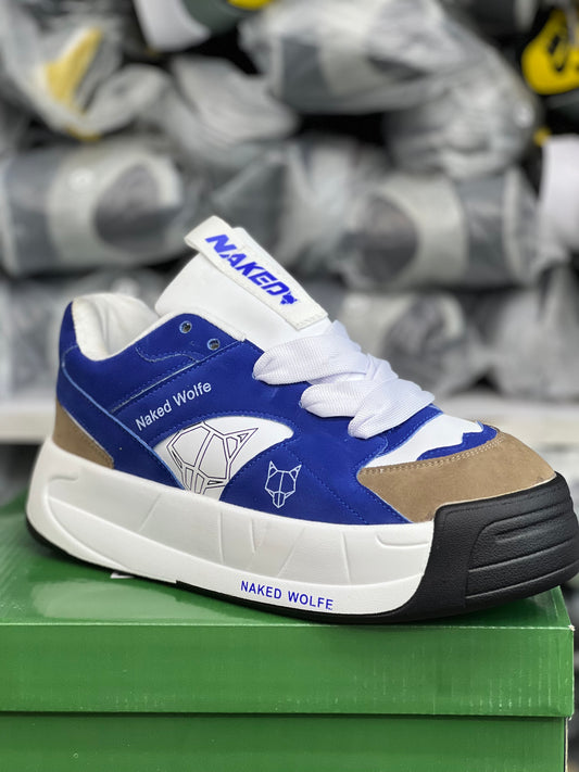 Naked Wolfe Sneakers - Blue/White