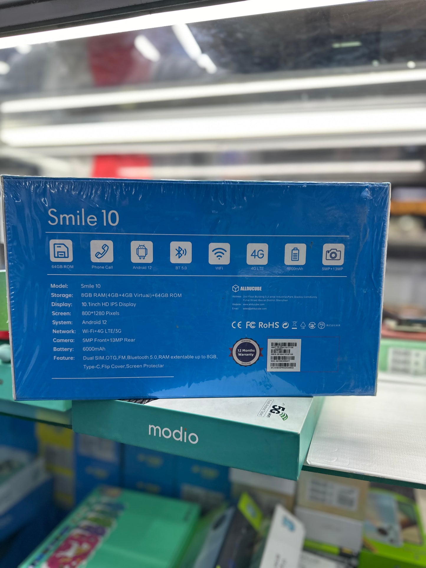 Allducube Tablets - Smile 10 pro