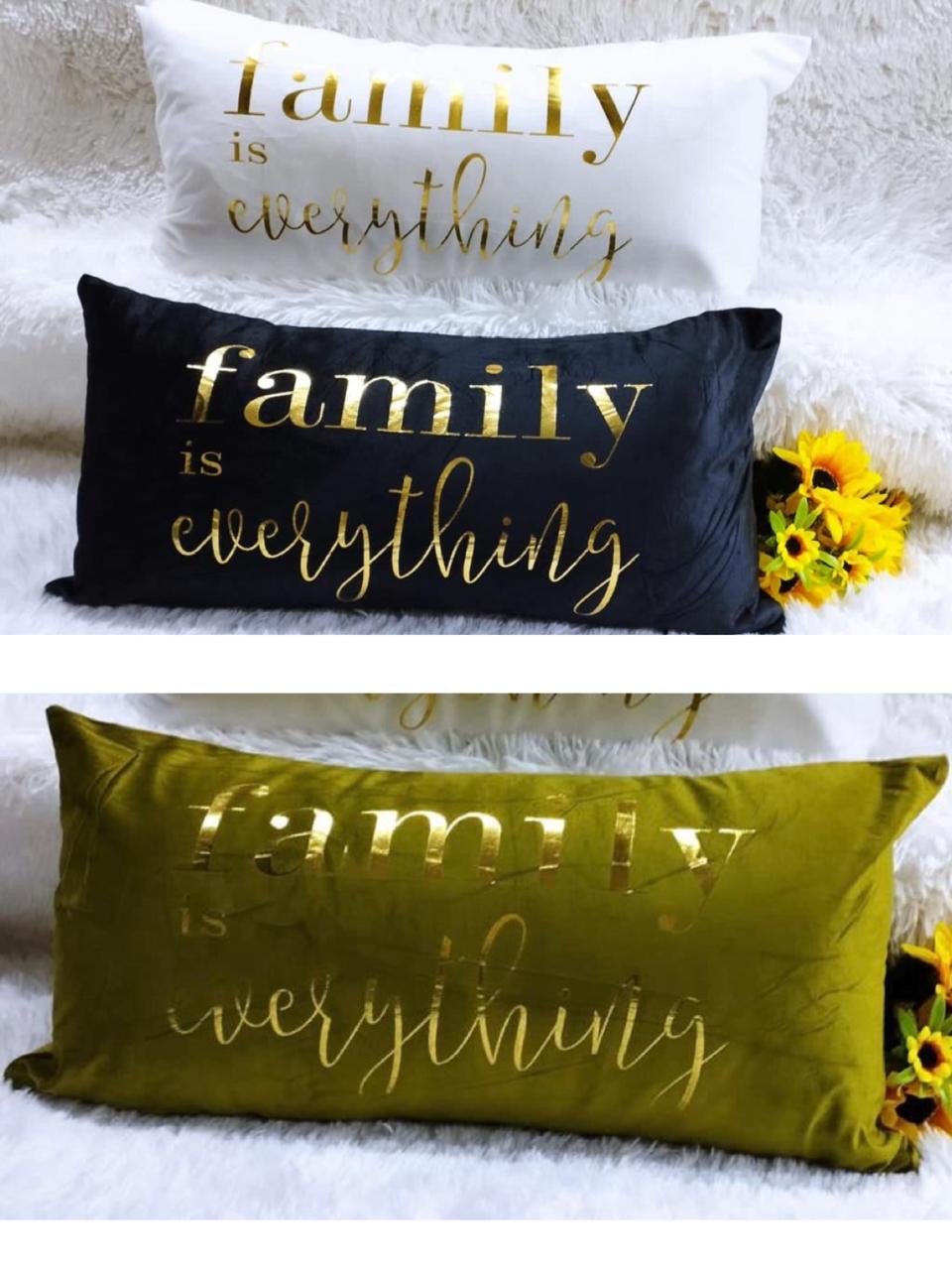 Pillows + Pillow cases