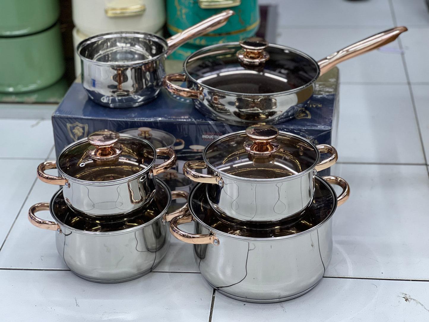 Induction Cooking Pots Set