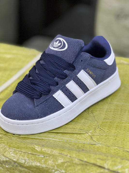 Adidas Campus Sneakers- Blue/White