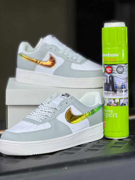 Nike Airforce 1 Sneaker - Metallic Summit