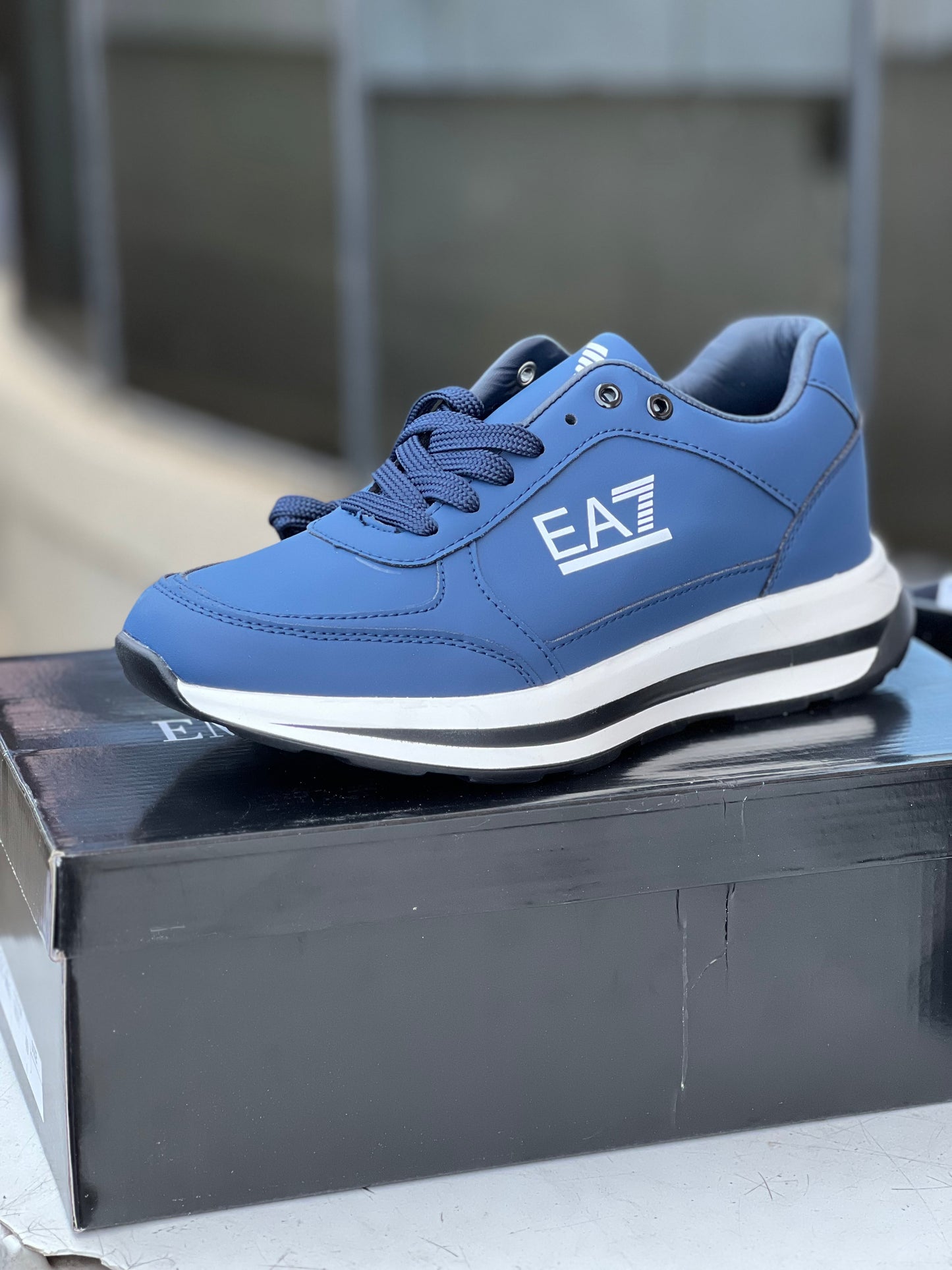 Emporio Armani Men’s Sneakers - Blue