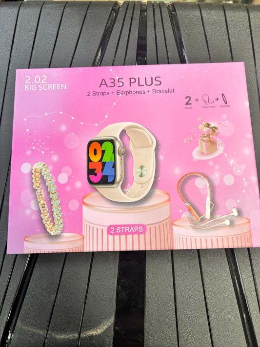 A35 Smart Watch Gift Set