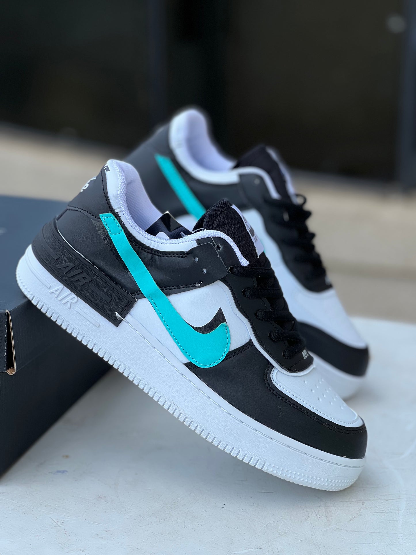 Nike Double Swoosh Sneakers - Tiffany Swoosh