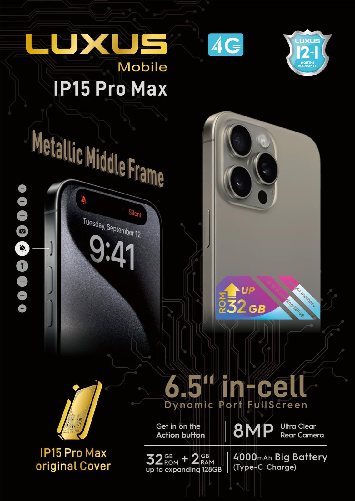 LUXUS IP 15 pro max