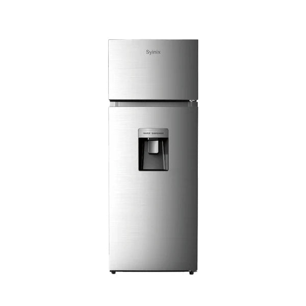 Syinix Fridge with Water Dispenser Energy Star Silver 210L FD275BF03WK