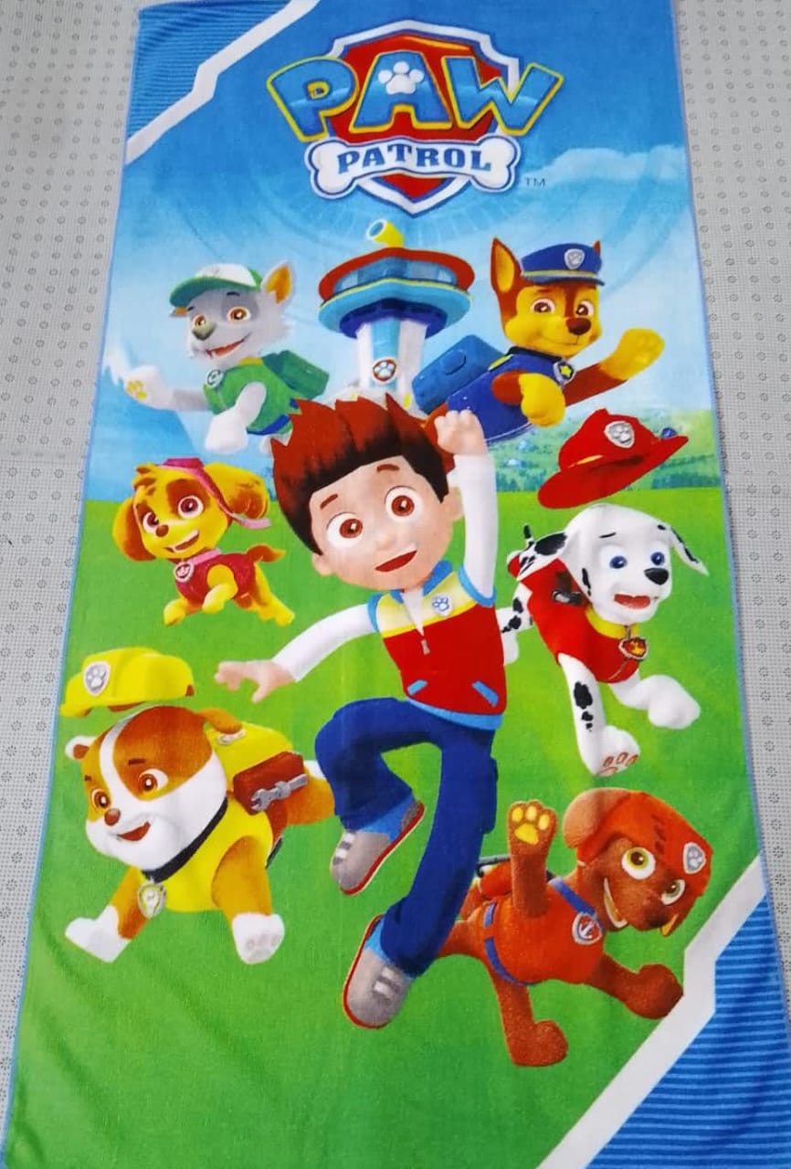 Extra Large Kids cartoon towels