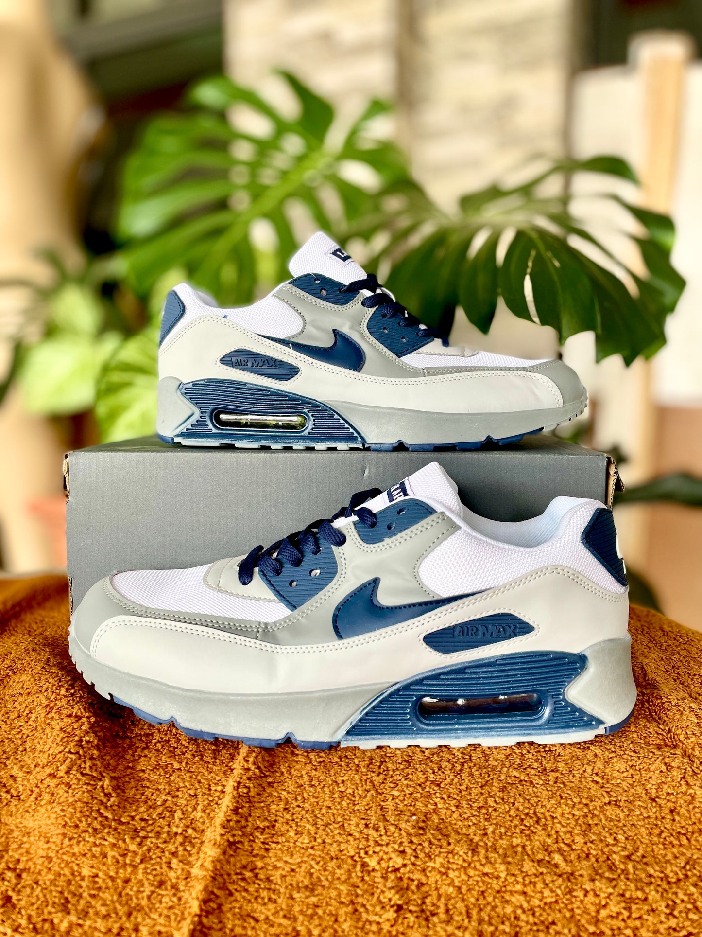 Rand Air Max90 Sneakers - Grey Blue