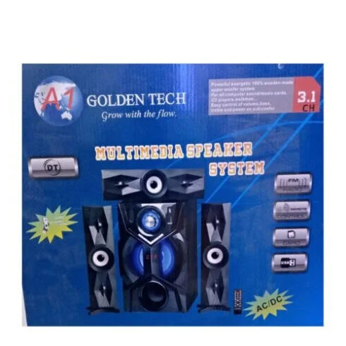 Golden Tech  15000W 3.1CH Subwoofer *GT 1001