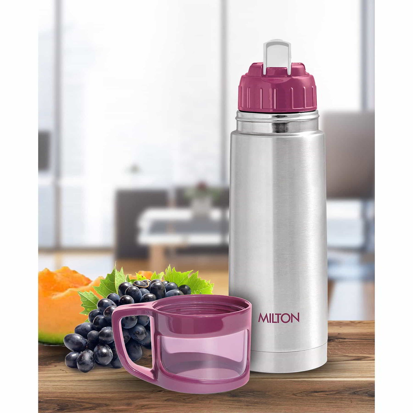 Milton Glassy Thermosteel Flask 750ml