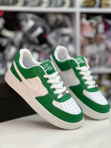 Bottega Airforce Sneakers - White Green