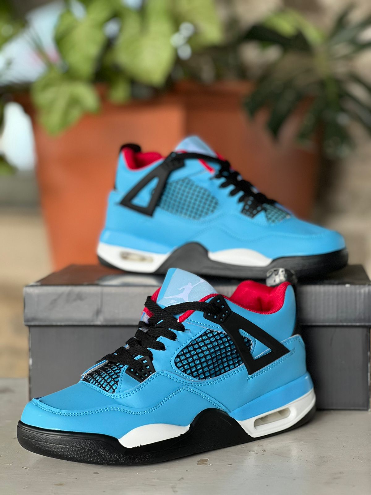 Nike Jordan 4 - Blue/Black