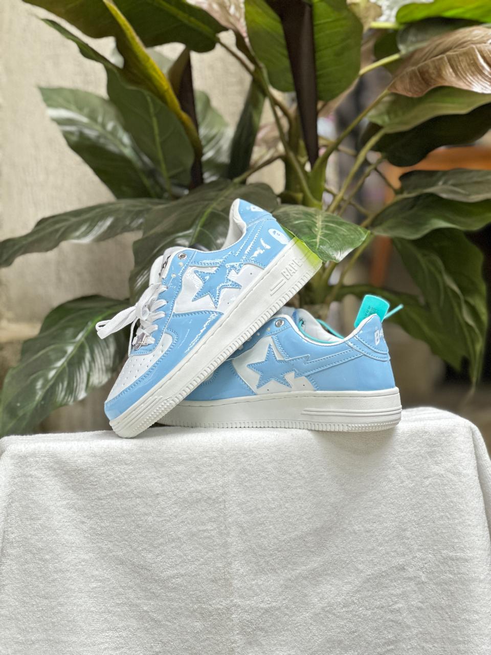 Cheapest Bape Bapesta White Star Sneaker