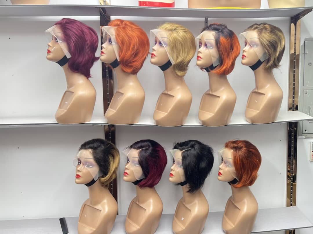 Pixie Human hair Wig