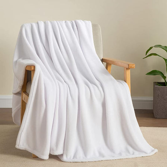 Fleece Blanket #005 - 6*6 - White