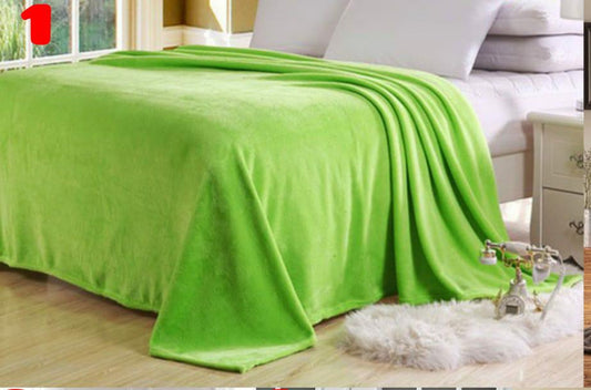 Fleece Blanket #005 - 6*6 - Green