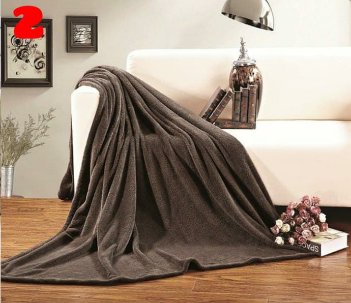 Fleece Blanket #005 - 6*6 - Gray