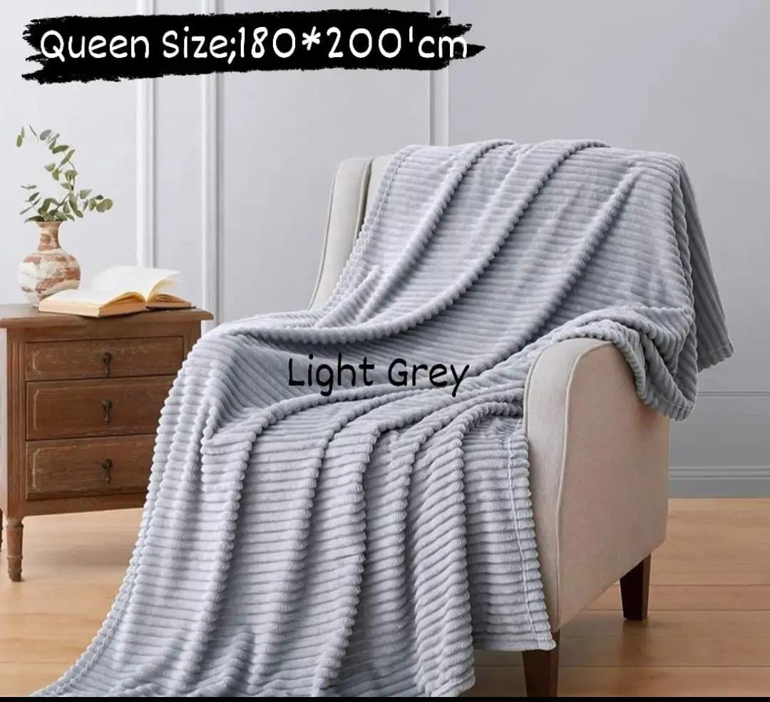 Fleece Blanket #004 - 6*6 - Gray