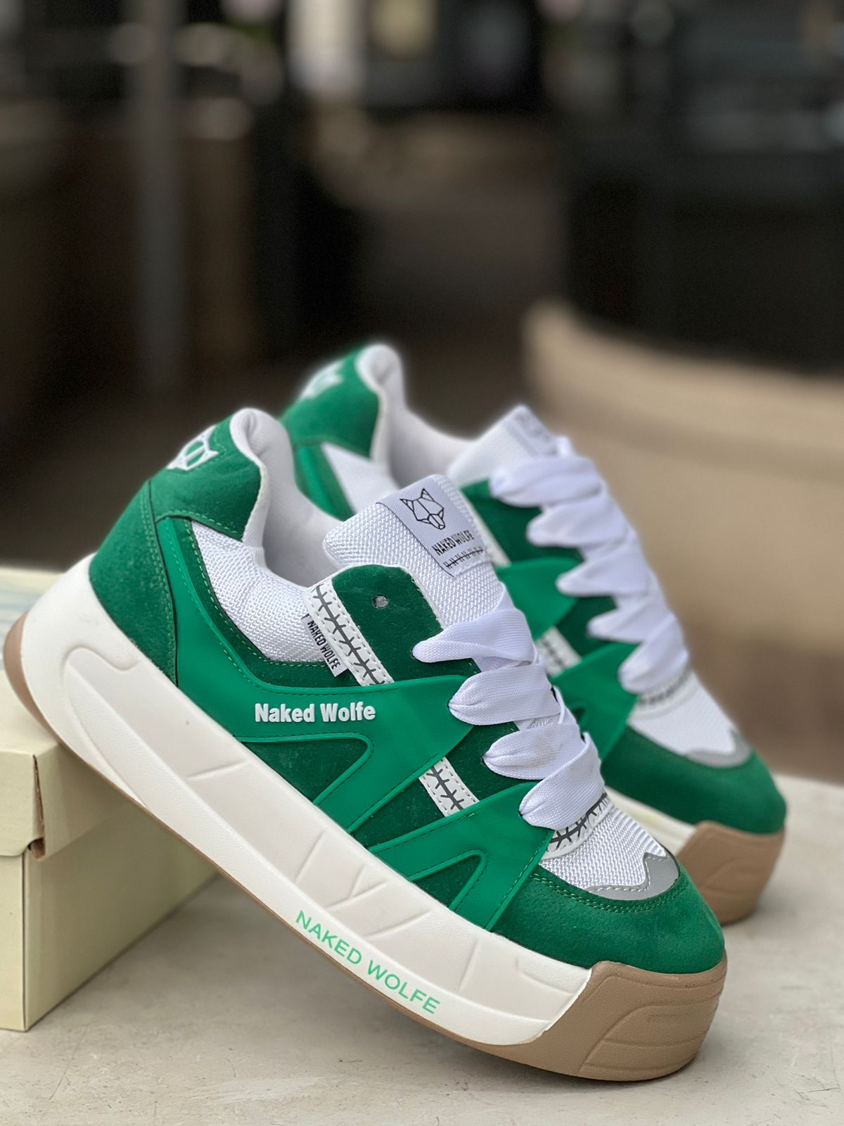 Naked Wolfe Sneakers - Green