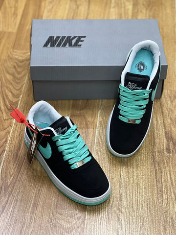 Nike x Tiffany Airforce Sneakers -  Blue on Black