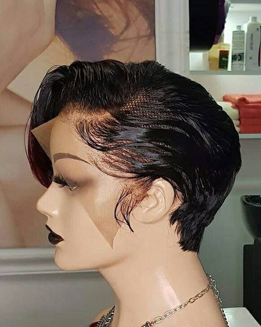 Pixie Human hair Wig