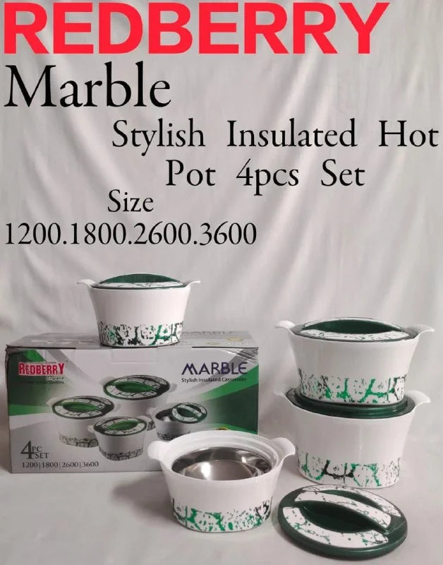RedBerry Marble Hotpot 4pcs