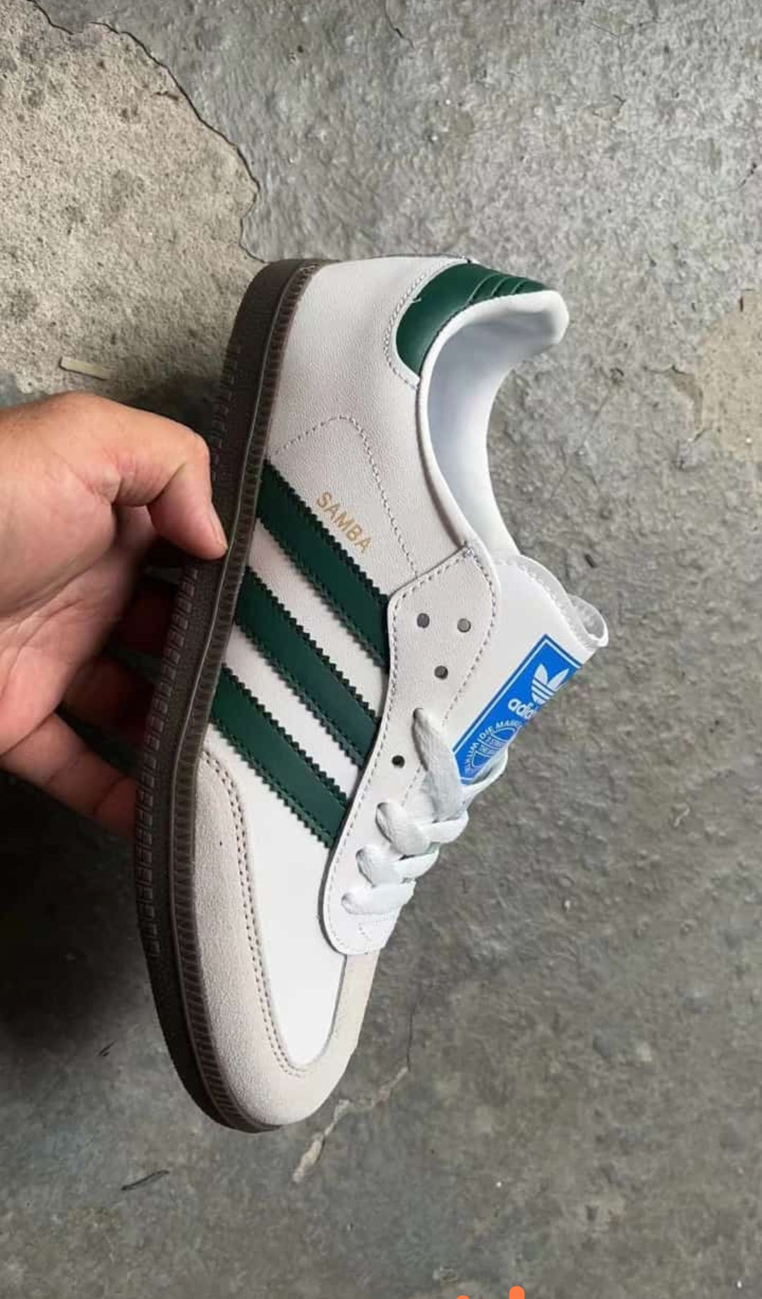 Adidas Samba OG Sneakers - White Green