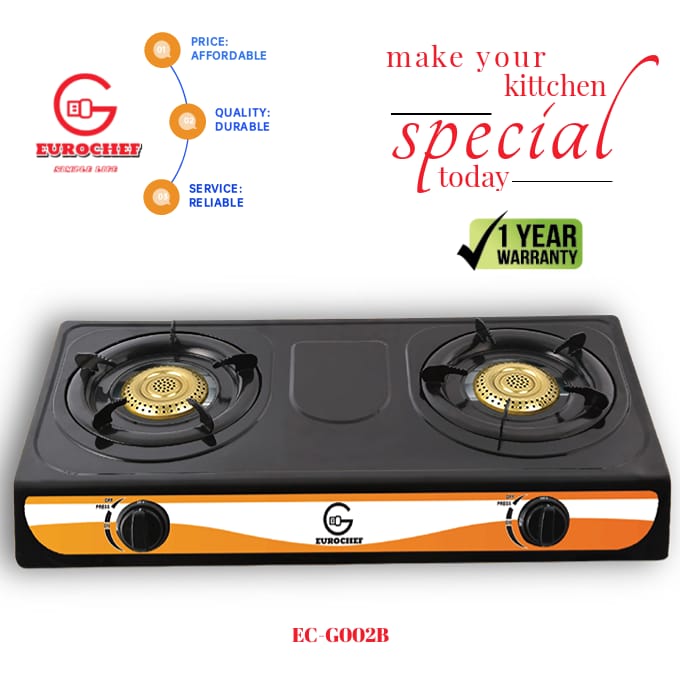 EurooChef 2 Burner Cooker