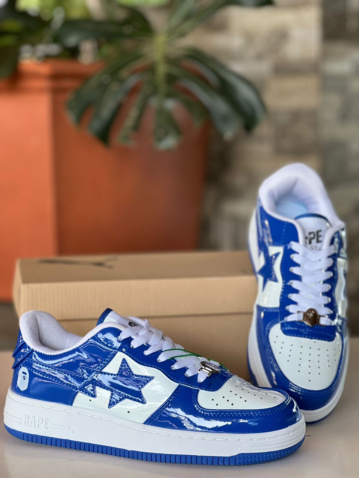 Bape Star Sneakers - Proper Blue – HIII-STYLE