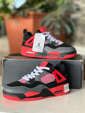 Nike Jordan 4 - Grey Red