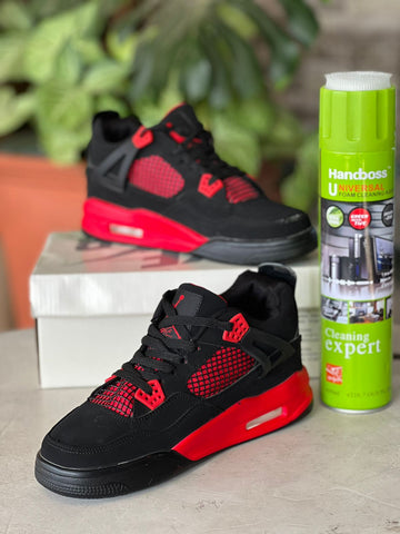 Nike Jordan 4 - Black/Red