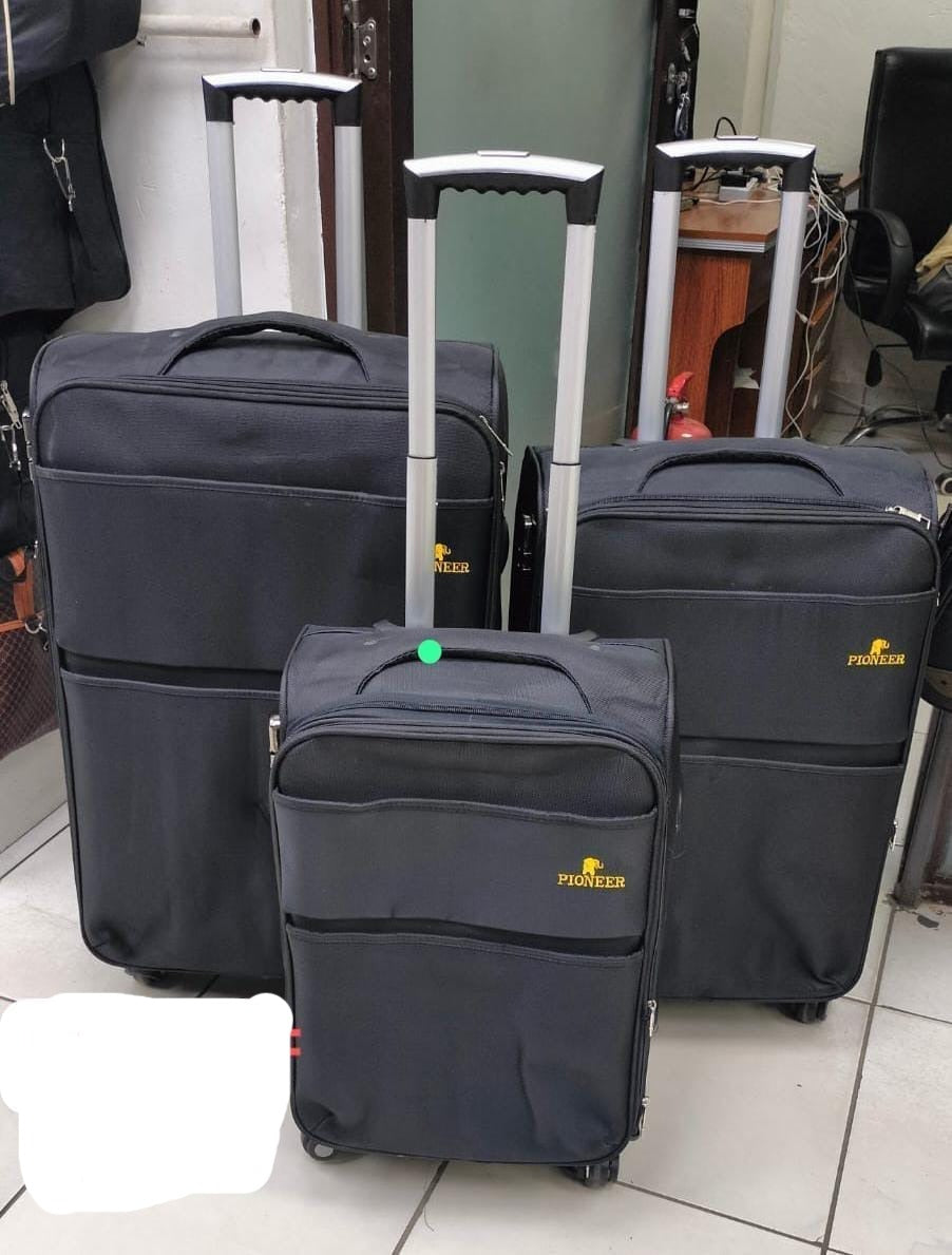 Suitcase 3pc Set - Black