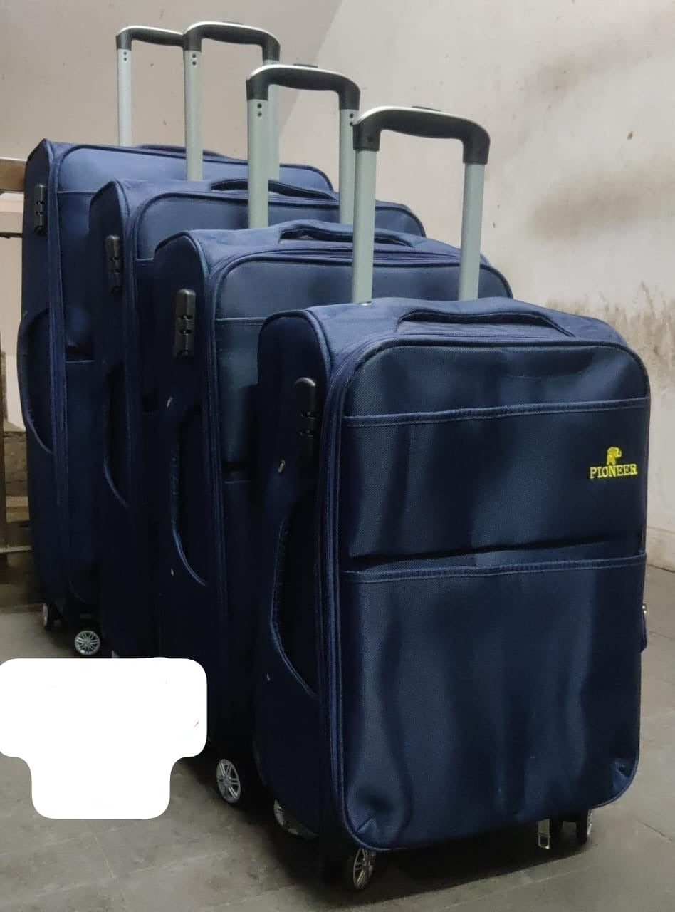 Suitcase 4pc Set - Navy Blue