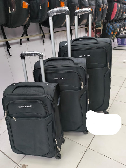 Suitcase 3pc Set - Black