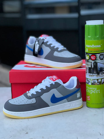 NIke AirForce 1 ‘On It'  Sneakers - Grey Blue