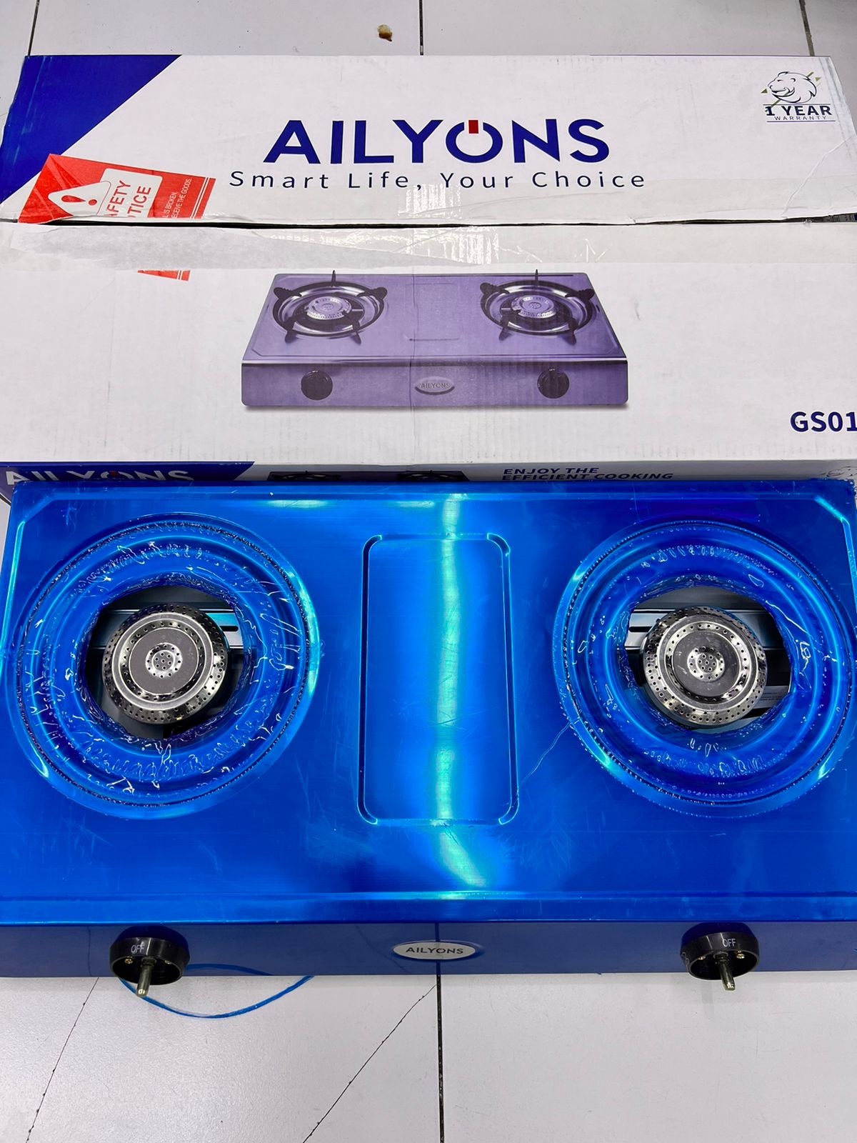 Gas Cooker (Double Burner) - Ailyons