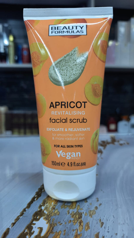 Beauty Formulas Apricot Revitalizing Facial Scrub