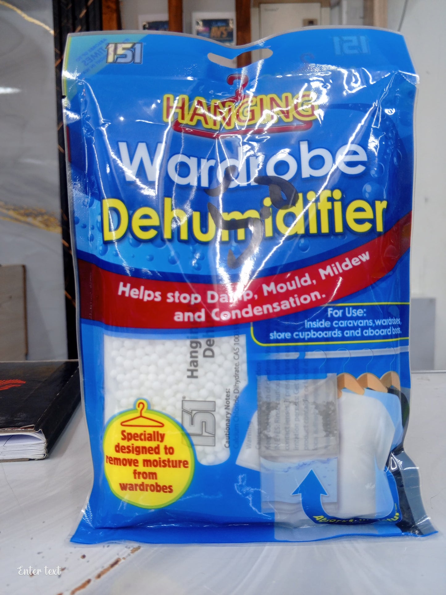 Hanging Wardrobe Dehumidifier