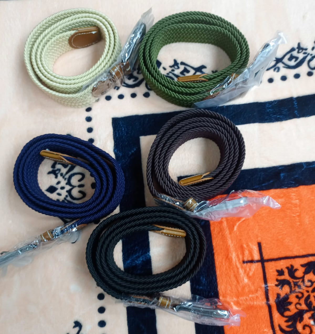 Woven Canvas Belt Collection