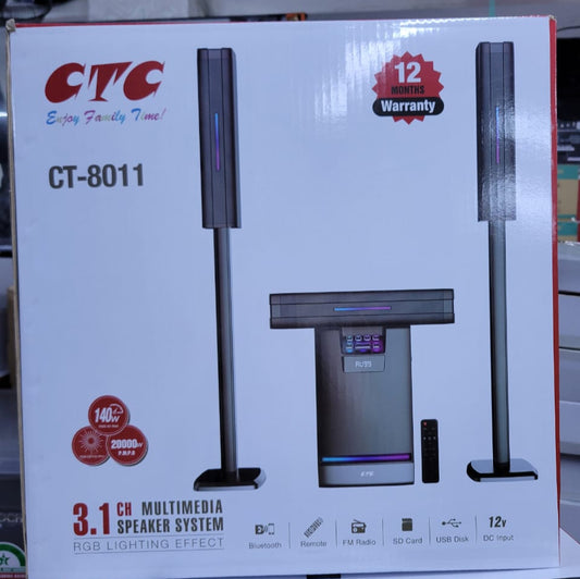 CTC CT-8011 3.1 CH Multimedia Speaker