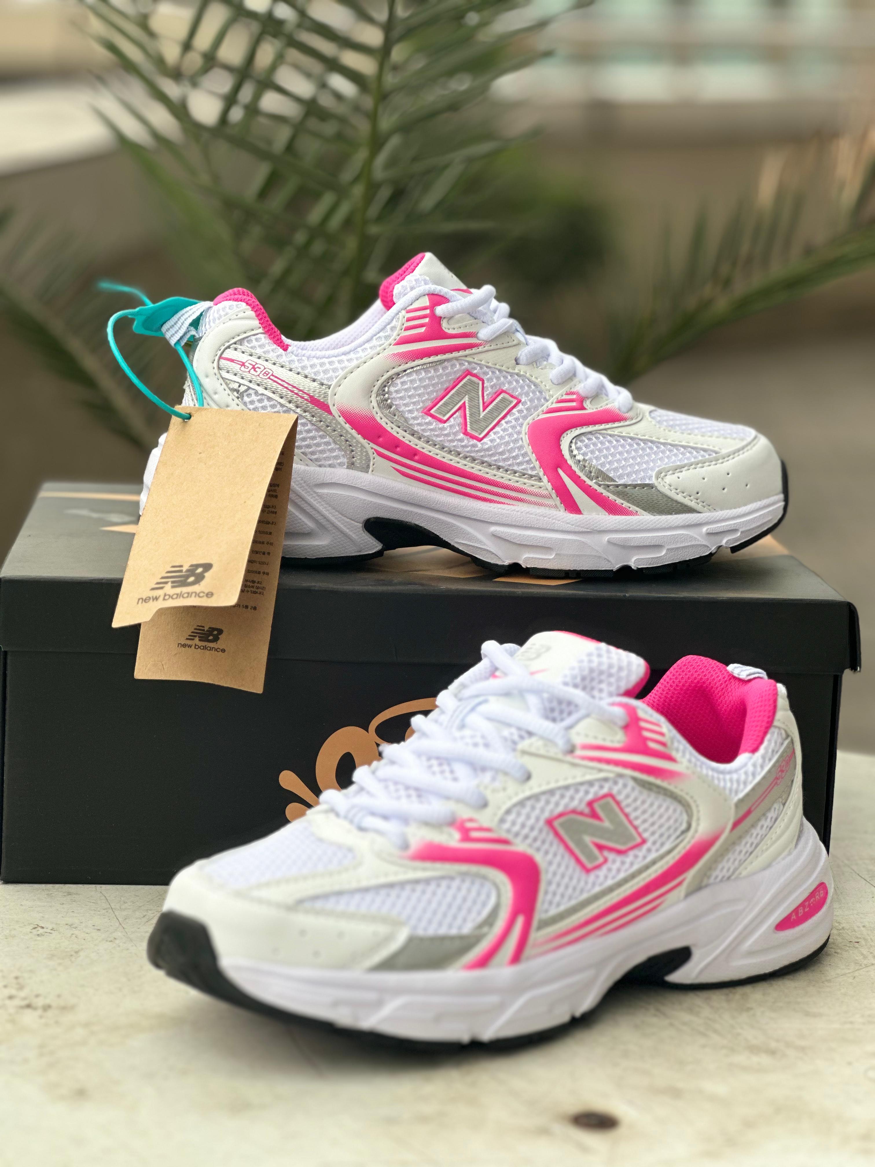 New Balance 530 “Silver,white & Pink” Running Sneakers