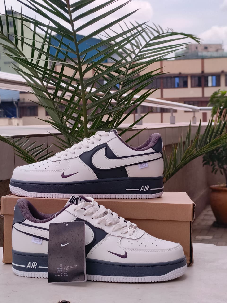 Nike Air Force 1 Low – White/Grey