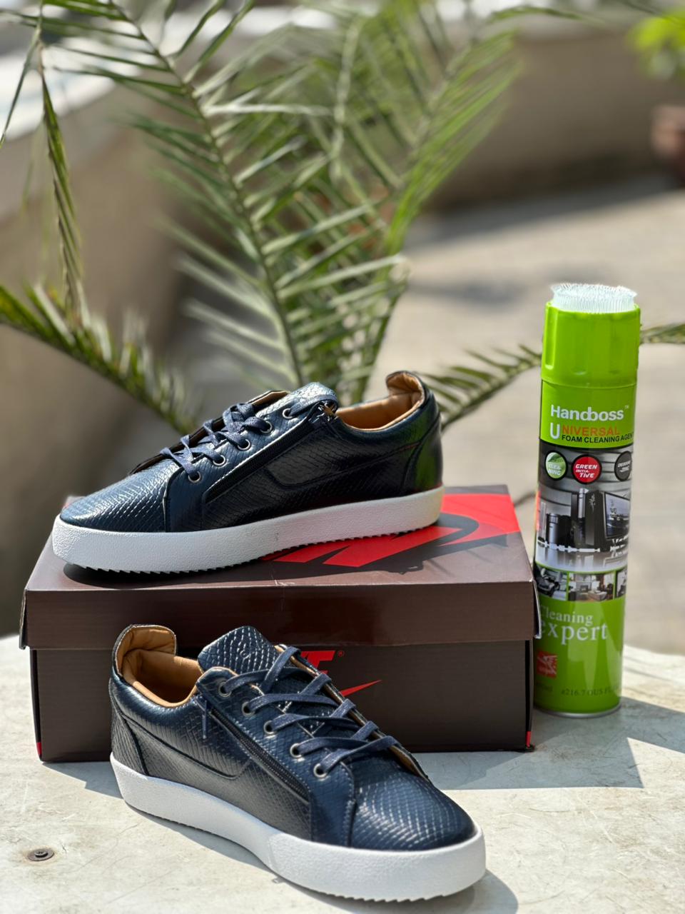 Givenchy Navy Blue Casual Sneakers