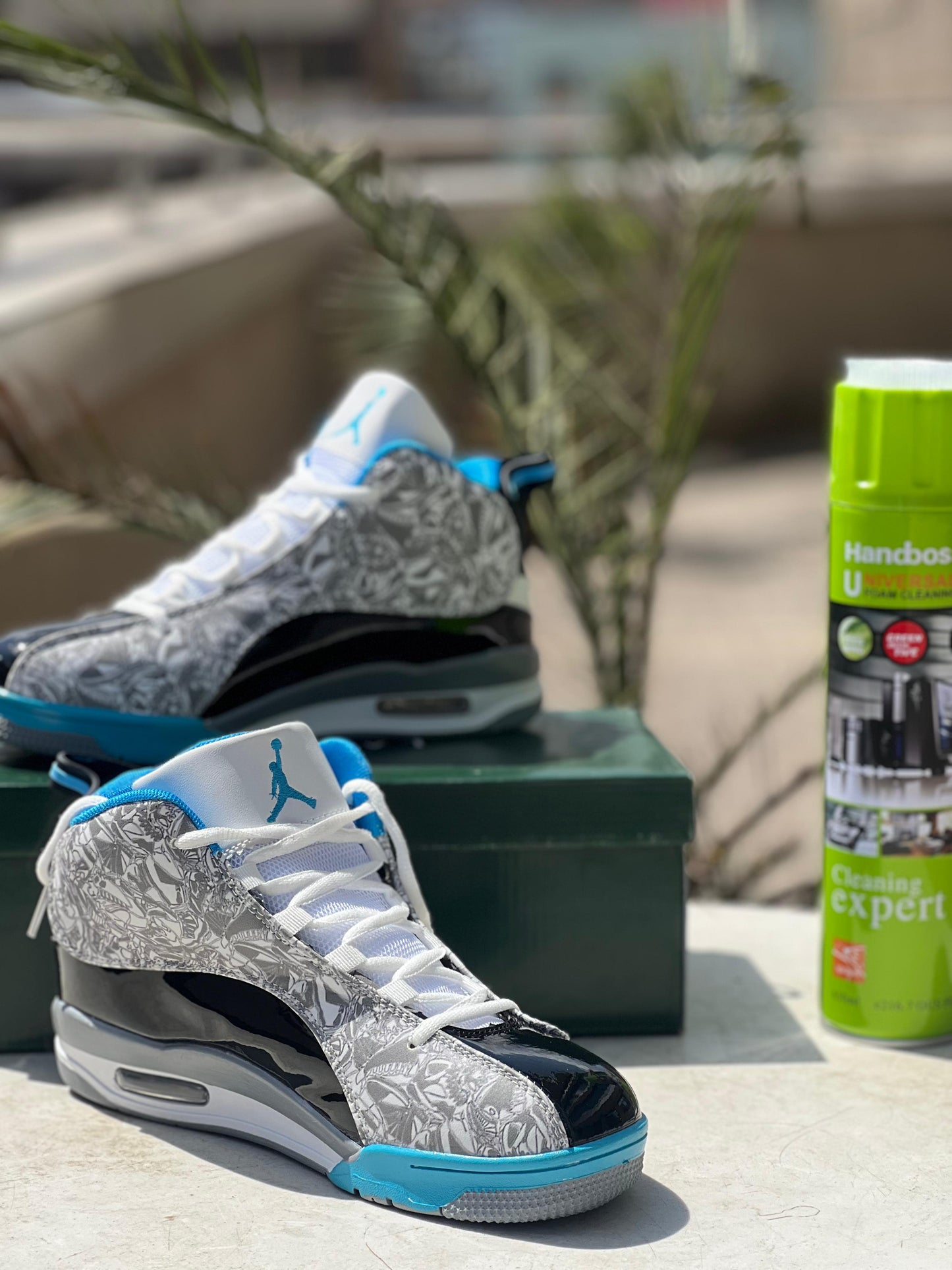 Jordan Dub Zero Blue Sneakers