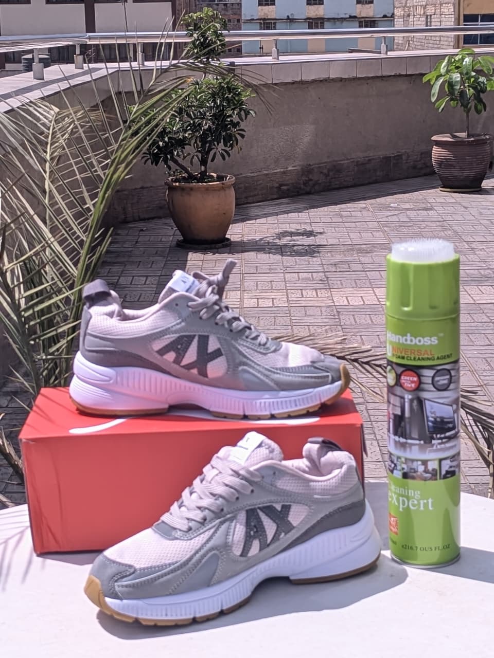 Armani Exchange Sneakers - Grey