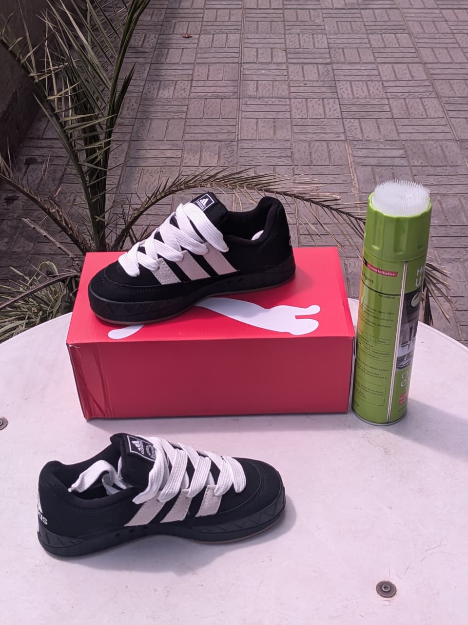 Adidas Campus Suede - Black, White