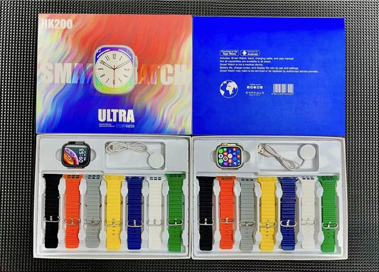 HK 200 Ultra Smart Watch 7+1
