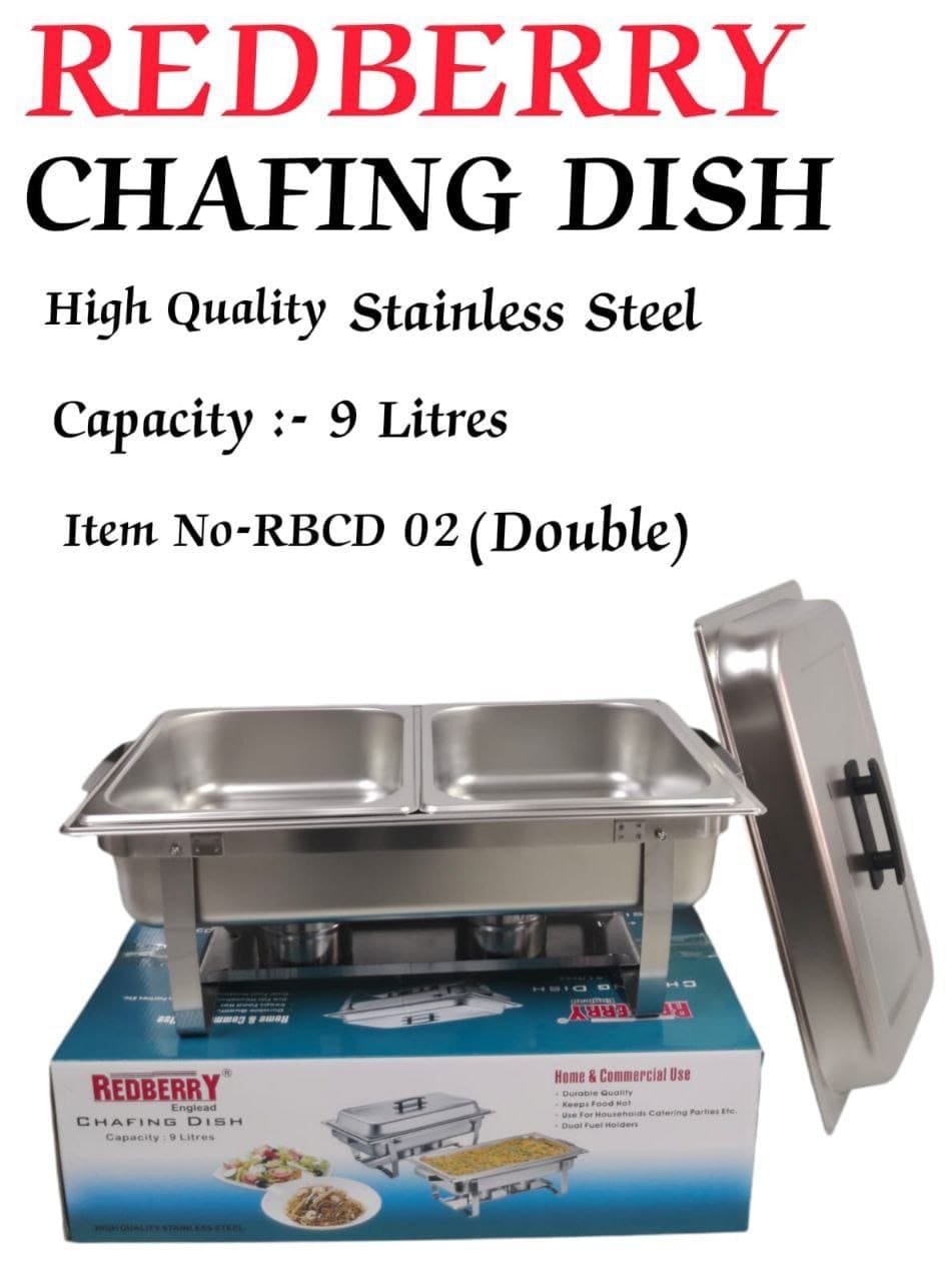 Redberry Double Chafing Dish