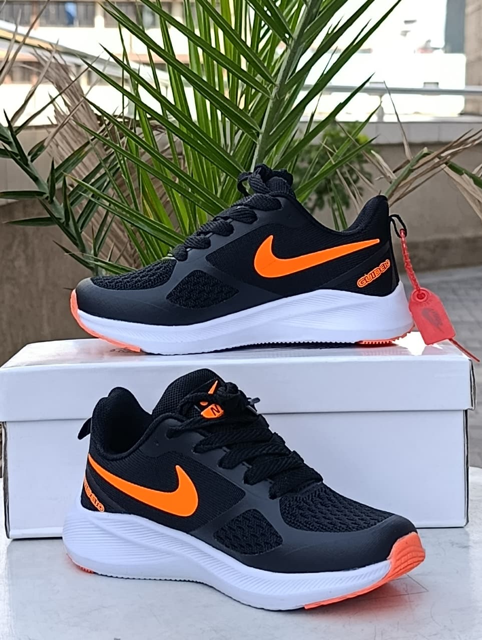 Nike Pegasus Runner Kids -black white Orange
